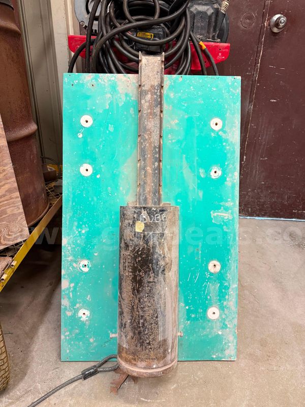 Large Wall Mounted Cylinder Clay Extruder, 6” diameter