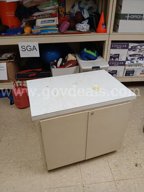 Floor Cabinet with Formica top