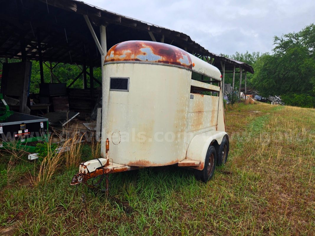 Covered Animal Trailer
