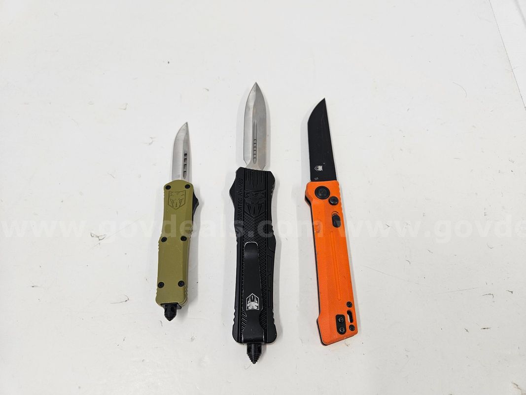 Lot of Cobratec OTF and Auto Knives (Approx 3)