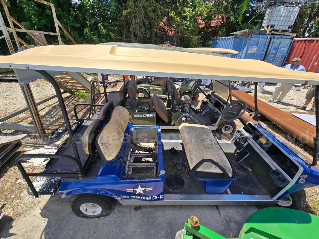 Lot of 3 Scrap Golf Carts