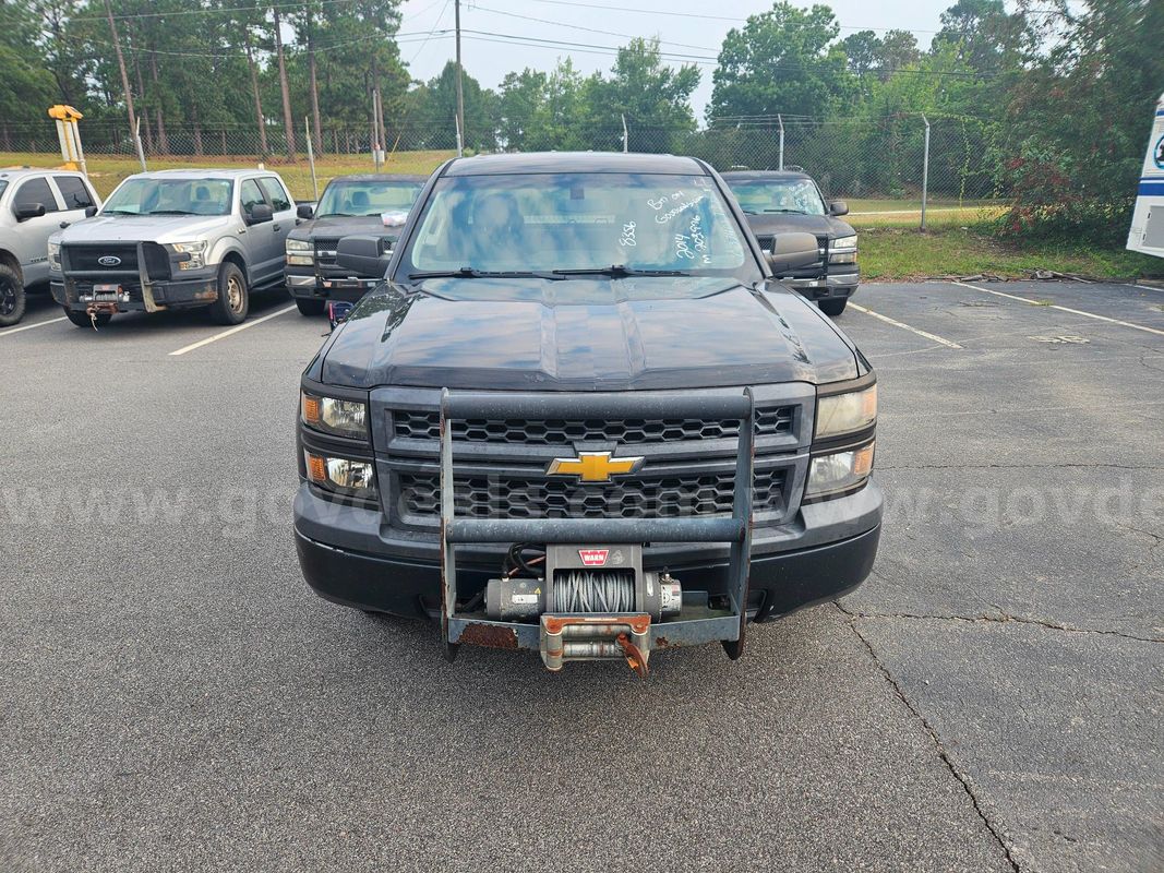 2014 Chevrolet Silverado 1500 Work Truck 1WT Crew Cab 4WD 4-DR, 5.3L V8