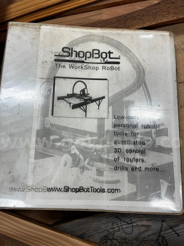 SHOPBOT CNC woodworking