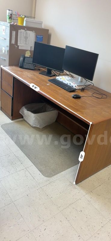 Desk and Shelves