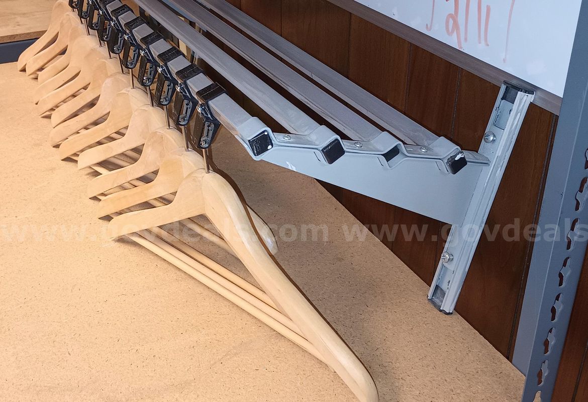Lot of Coat Hanger Shelves