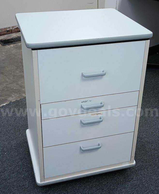 Rolling Bank of Drawers