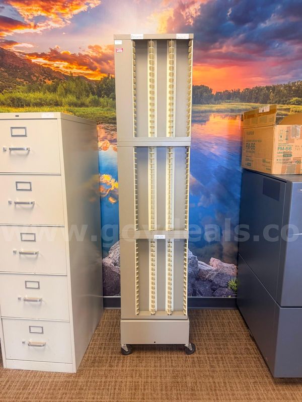 Microfilm Holder on wheels