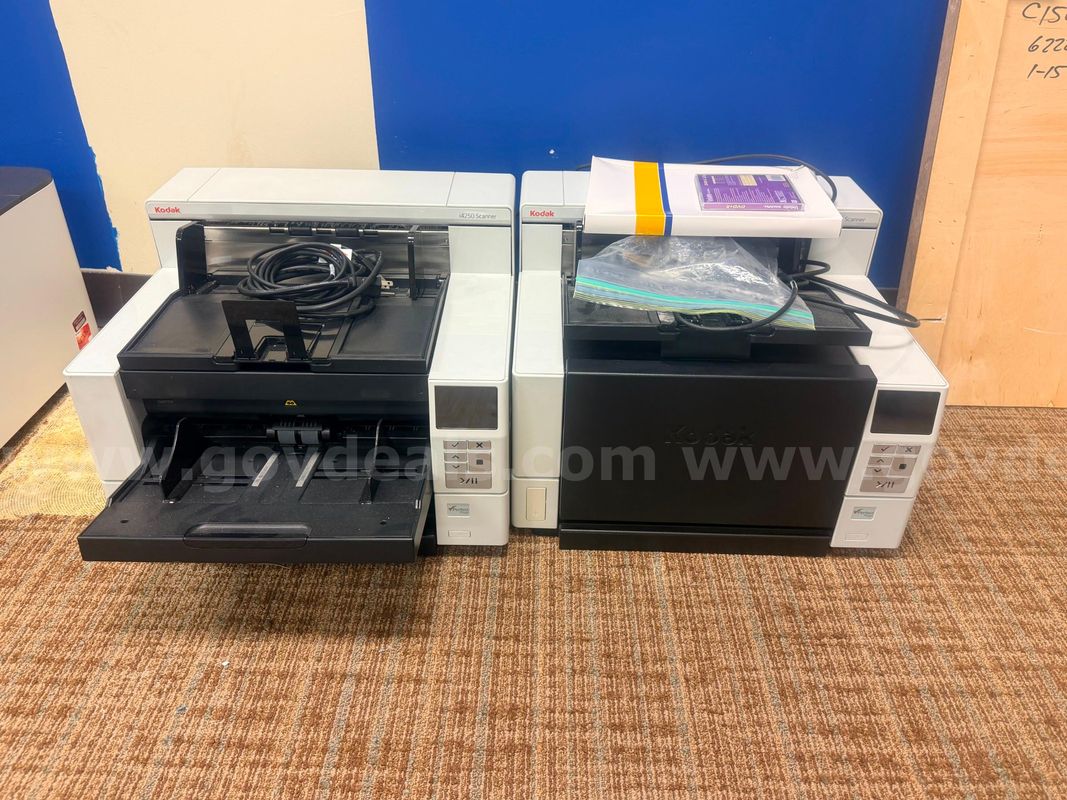 Two Kodak i4250 scanners