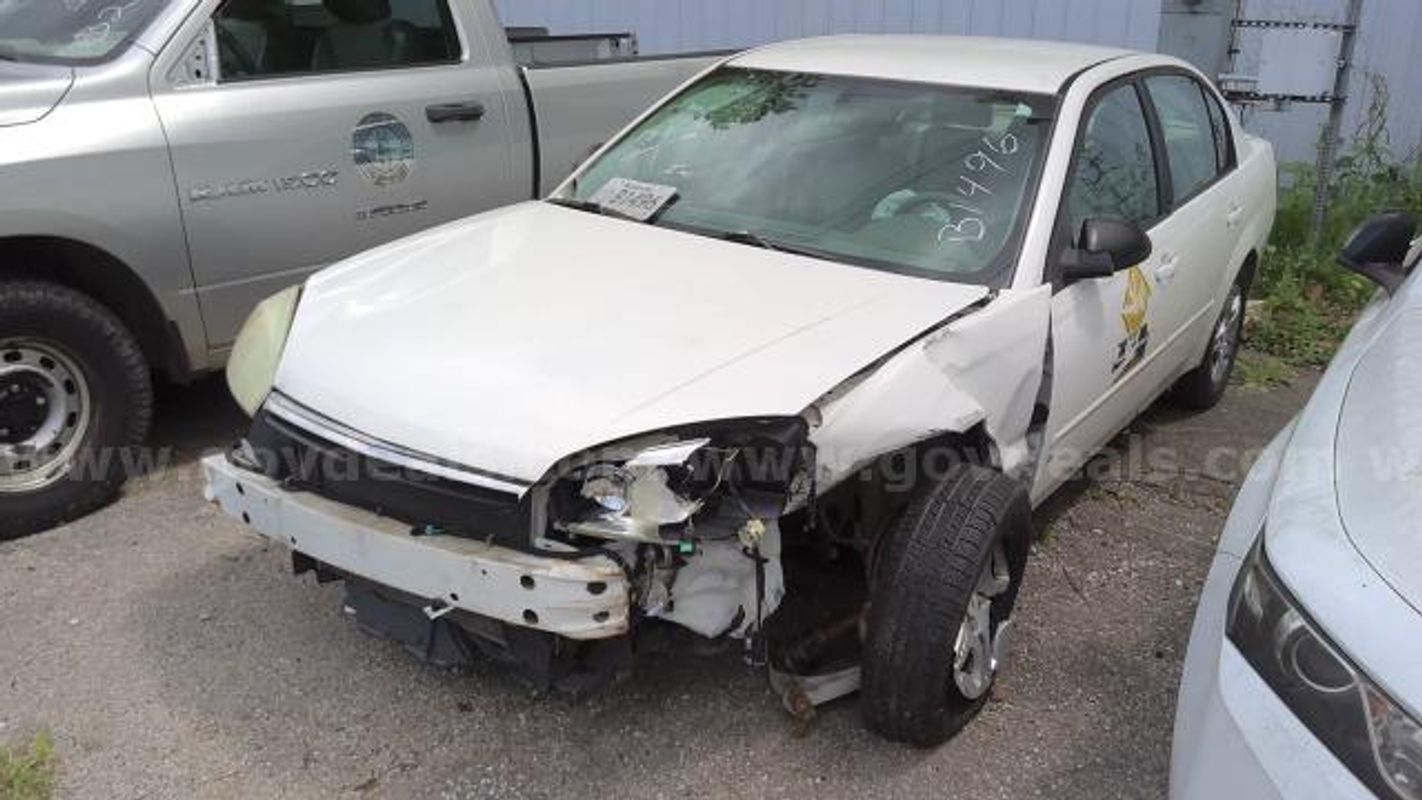 2008 Chevy Malibu/Ds18469/98620/Fleet/Kb1496/Salvage Title/Off-Site