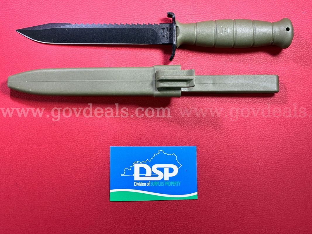 Glock Field Knife Fixed Blade with Sheath/PRE-OWNED/DS18512/98823/TSA