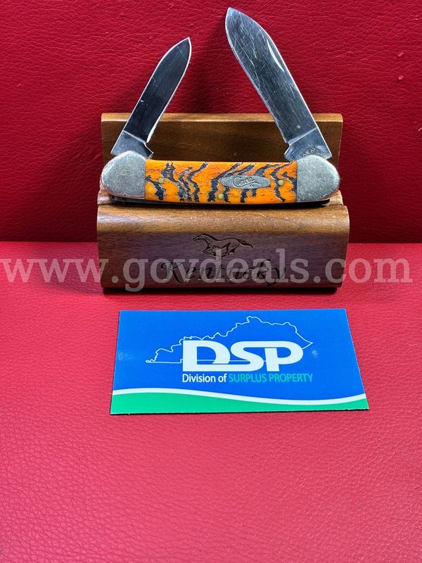 Case XX 62131 Orange Bone Canoe Knife/PRE-OWNED/DS18606/99170/TSA