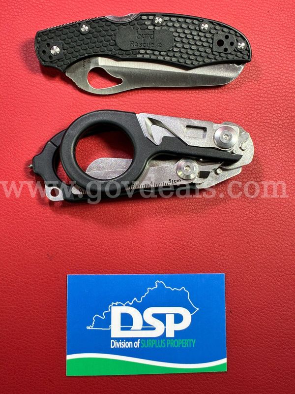 Spyderco Byrd Rescue 2 8Cr13MoV Knife-Rescue Scissors/PRE-OWNED/DS18610/99181/TSA
