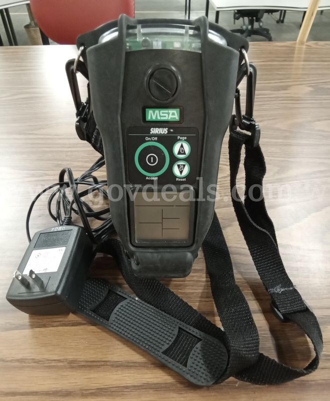 MSA Sirus Air Monitor with Charger/PRE-OWNED/DS16435/89485/DSP