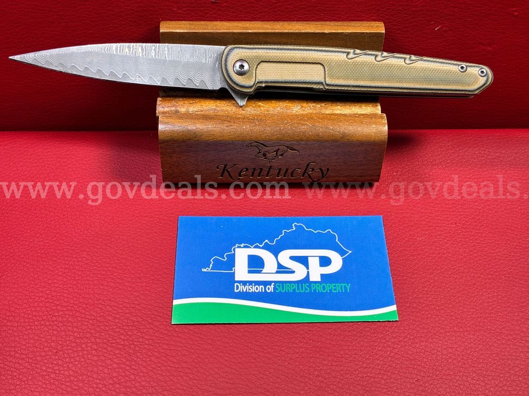 Damascus Style Knife/PRE-OWNED/DS18665/99410/TSA