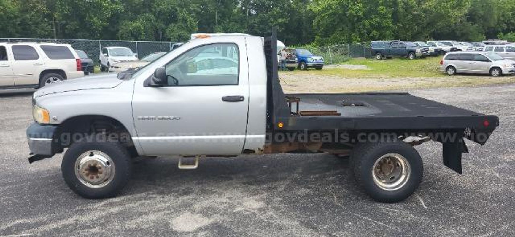 2005 DODGE RAM 3500 4X4 FLAT BED/DS18658/99373/KSP/SP8179