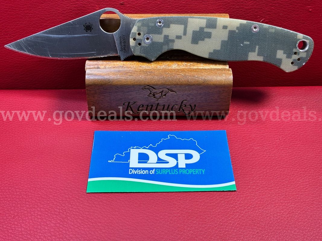 Spyderco Para Military® 2 CPM S30V Knife/PRE-OWNED/DS18667/99430/TSA