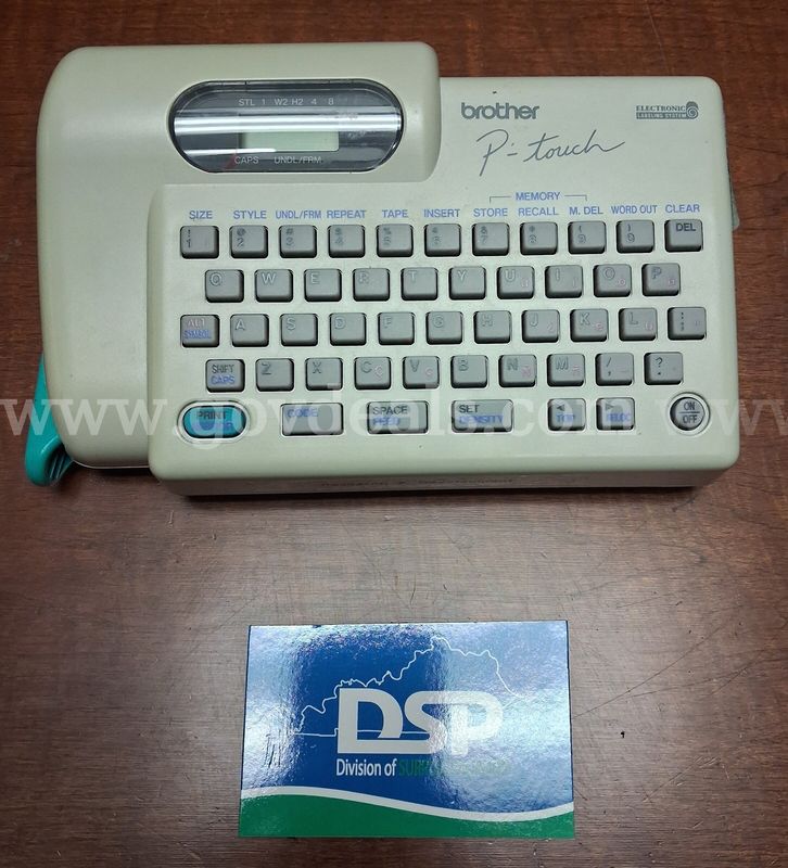Brother P-Touch PT-12 Label Maker with Charger and Case/PRE-OWNED/DS16860/91884/DSP