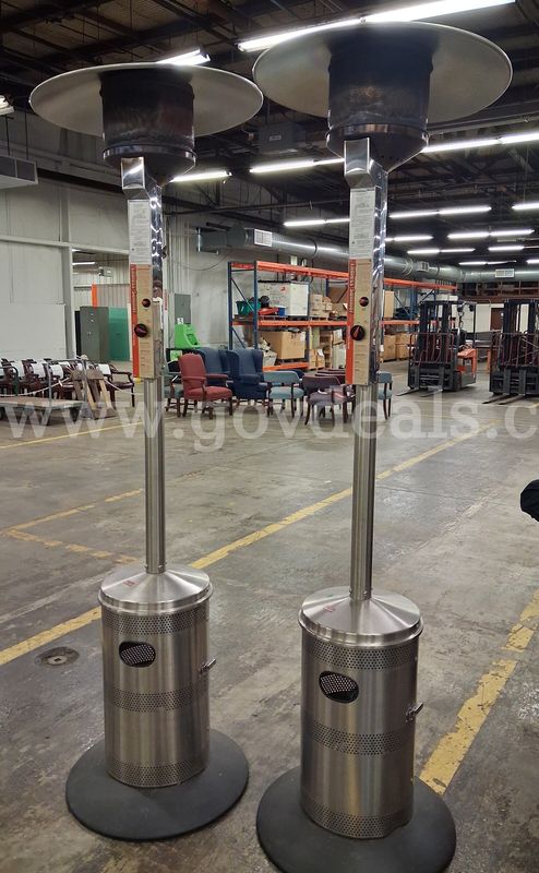 Two (2) Outdoor Propane Portable Tank Top Heaters/PRE-OWNED/DS18669/99441/DSP