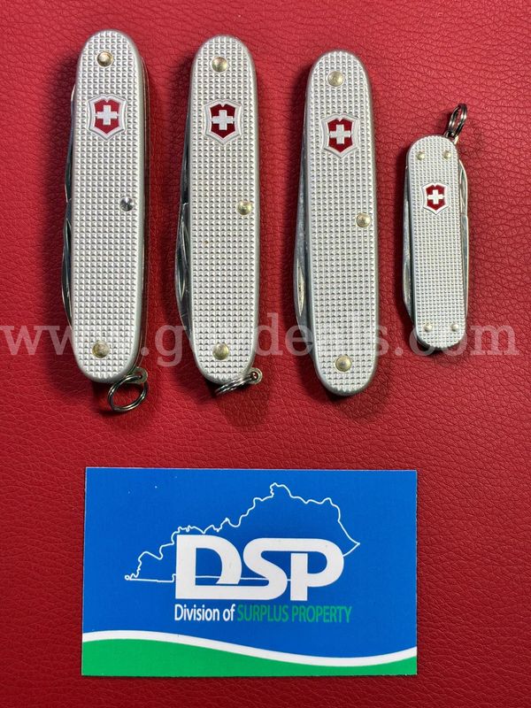 4 Victorinox Alox Swiss Army Knives/PRE-OWNED/DS18679/99505/TSA
