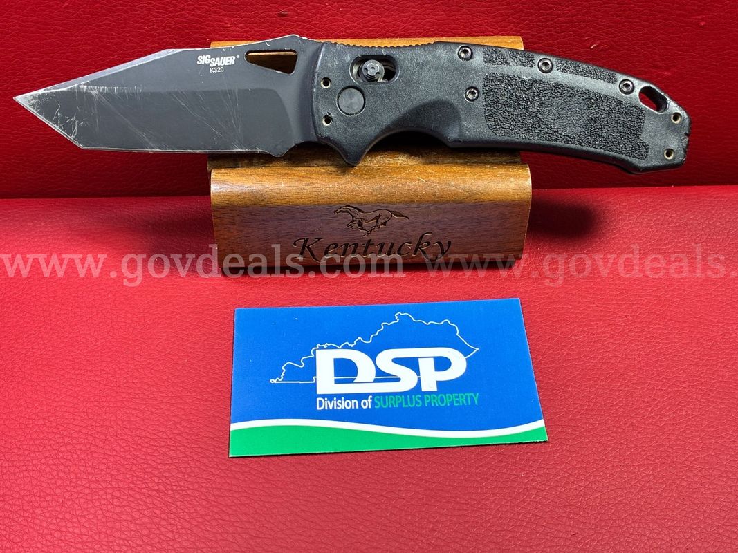 Hogue Sig K320 Manual Folder CPM S30V Knife/PRE-OWNED/DS18683/99523/TSA
