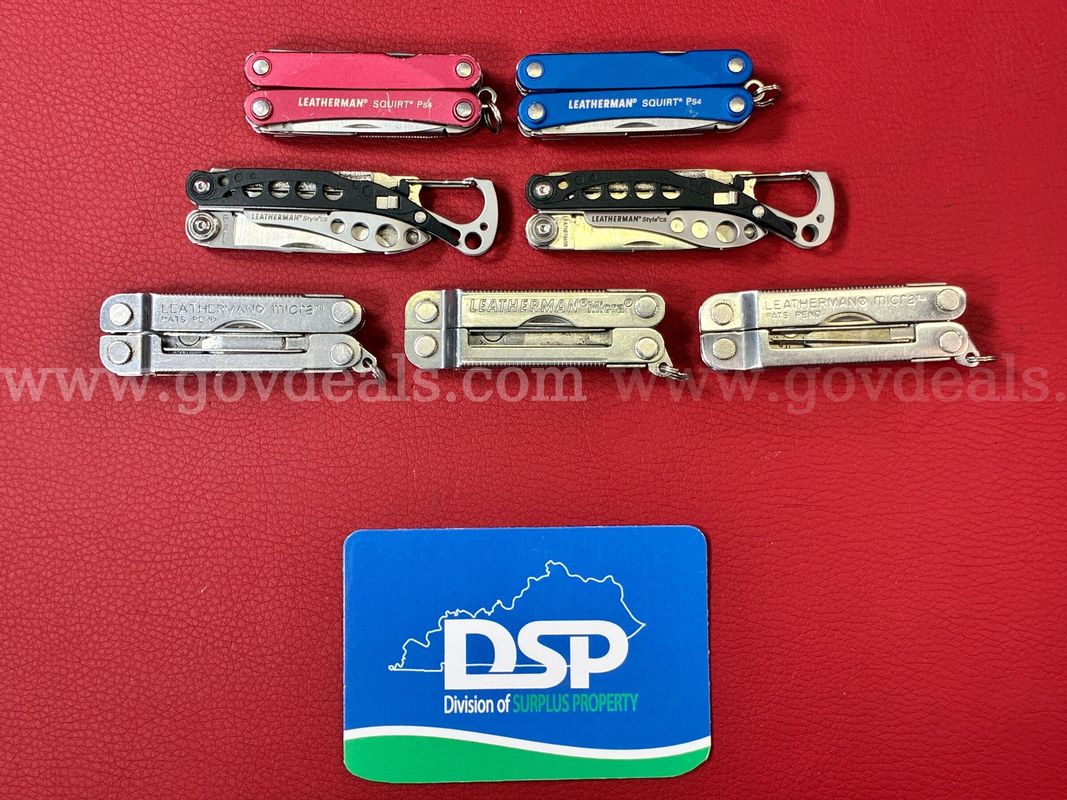 7 Leatherman Mini Multi-Tools/PRE-OWNED/DS18688/99537/TSA