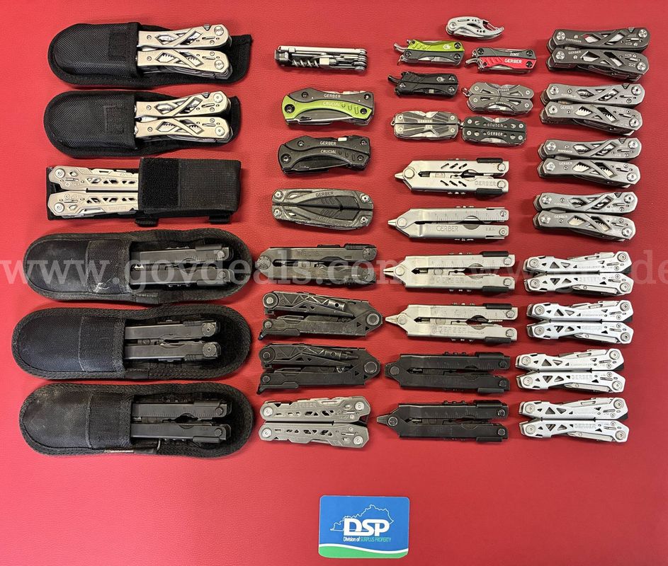15 Pound Lot of Gerber Multi-Tools/PRE-OWNED/DS18691/99559/TSA