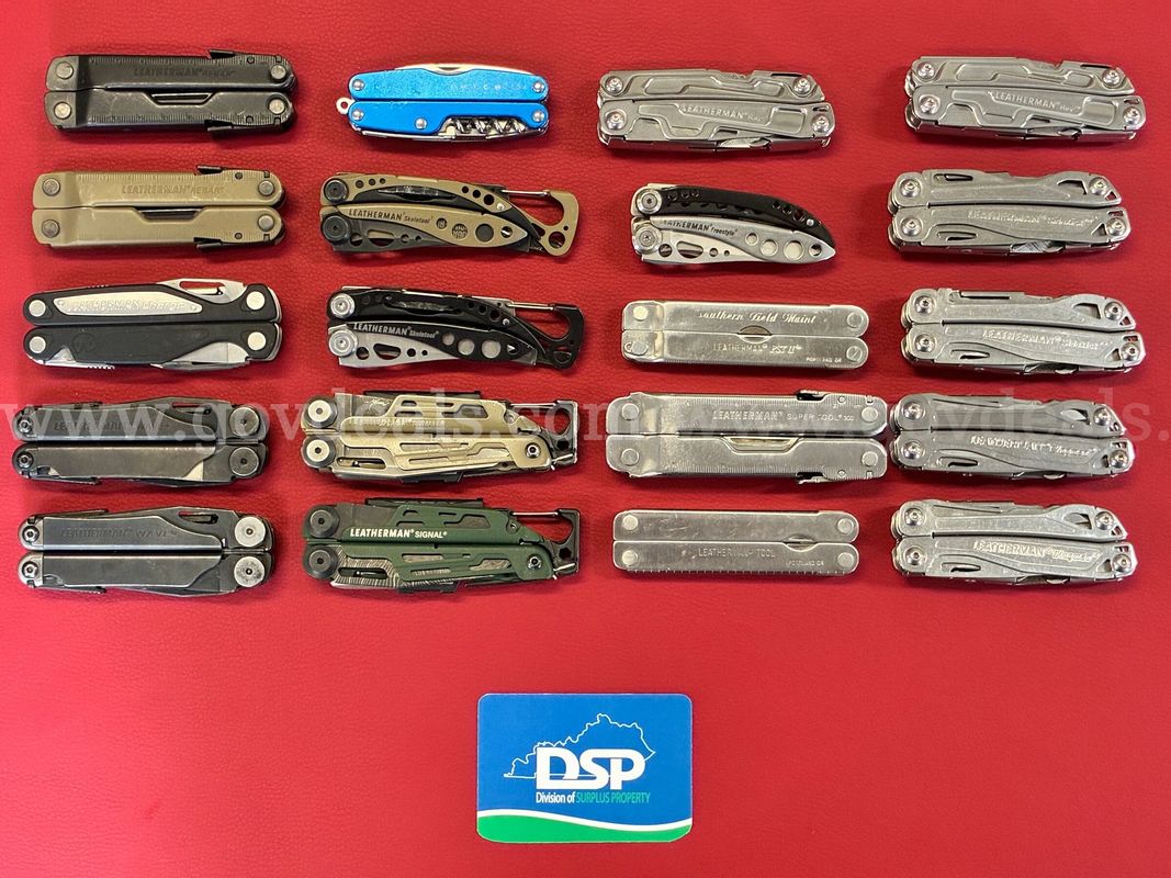 20 Various Leatherman Multi-Tools/PRE-OWNED/DS18691/99556/TSA