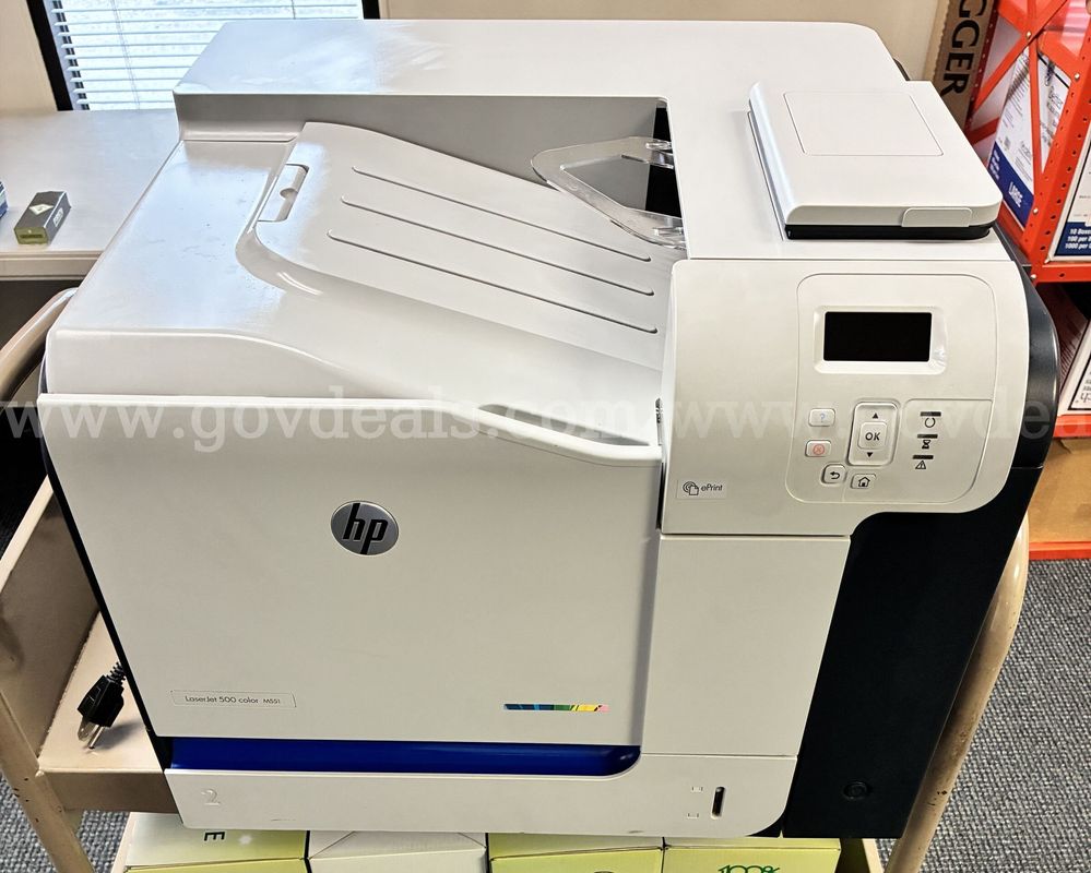 HP LaserJet 500 Color M551 Printer with Ink/PRE-OWNED/DS18692/99576/TSA