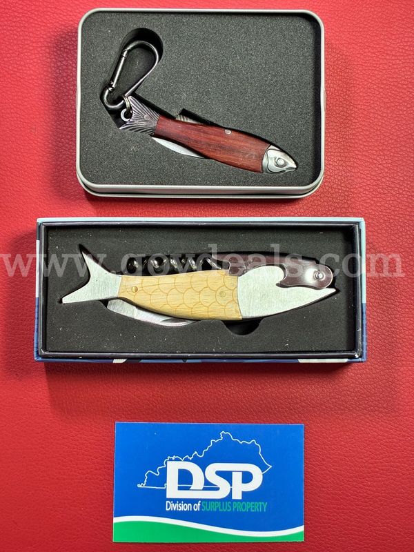 Fish Knife and Corkscrew/PRE-OWNED/DS18692/99574/TSA
