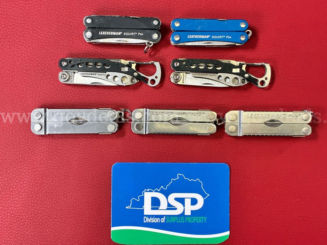 7 Leatherman Mini Multi-Tools/PRE-OWNED/DS18704/99597/TSA