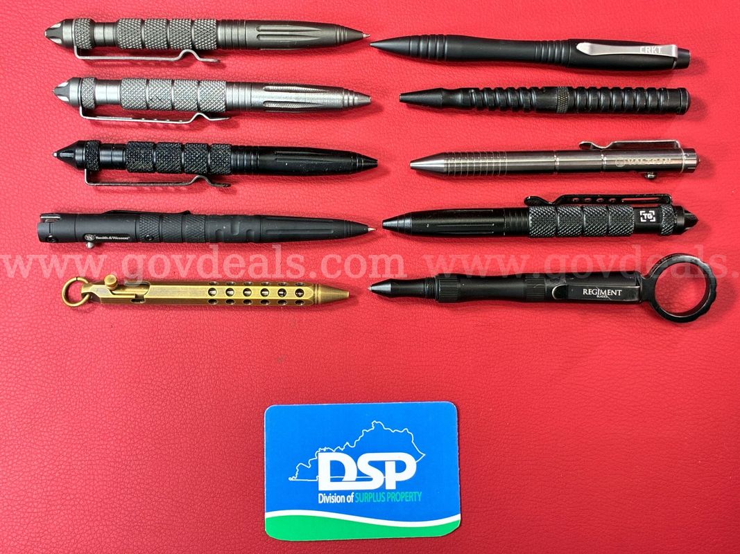 10 Tactical Pens/PRE-OWNED/DS18711/99613/TSA