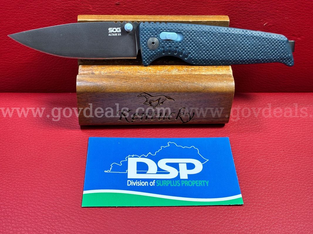 SOG Altair XR CRYO 154CM Knife/PRE-OWNED/DS18712/99626/TSA