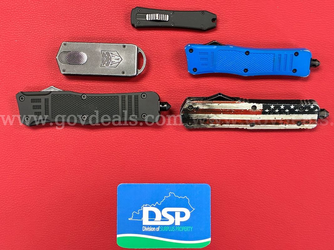 5 Various OTF Knives/PRE-OWNED/DS18717/99638/TSA