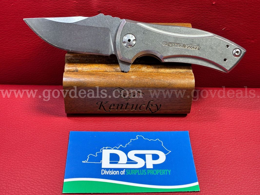 Zero Tolerance 0900 Les George S35VN Knife/PRE-OWNED/DS18718/99643/TSA