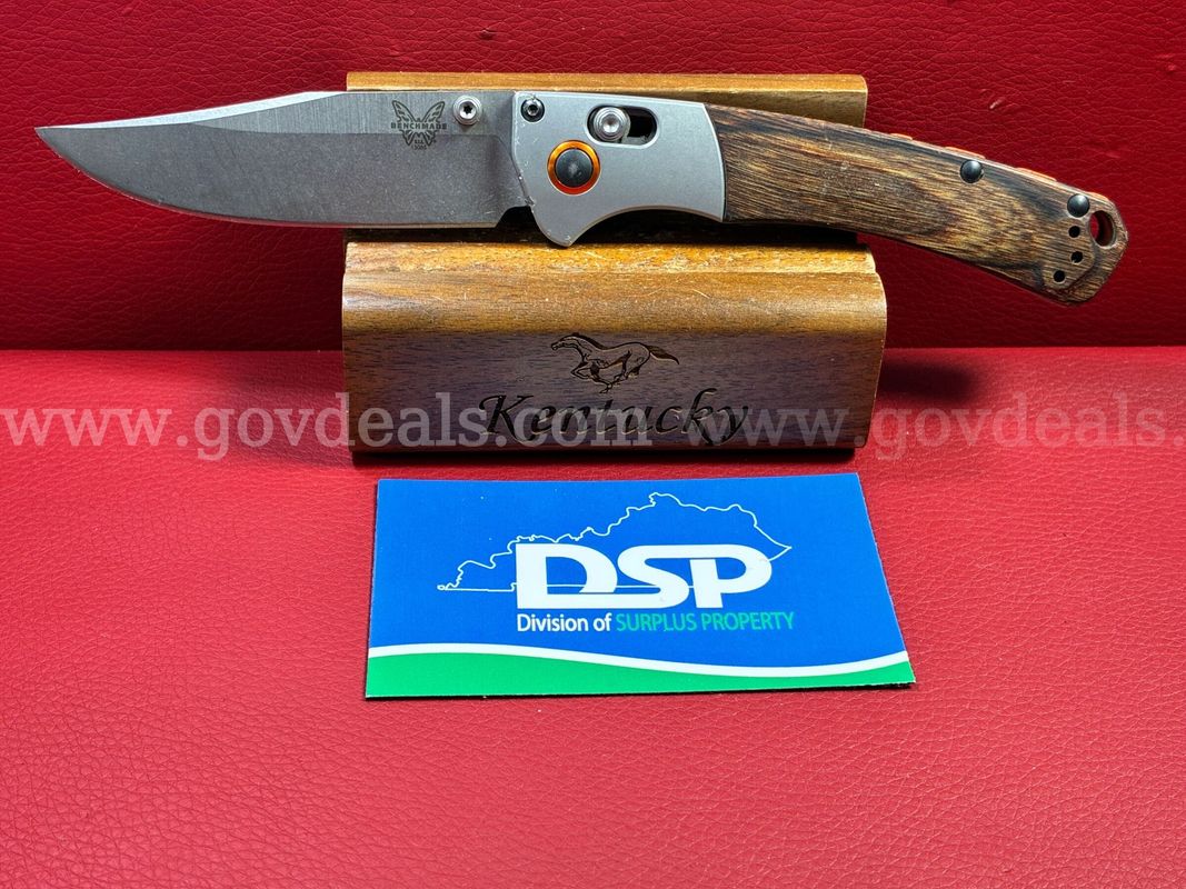 Benchmade 15085 Mini Crooked River S30V Knife/PRE-OWNED/DS18721/99664/TSA