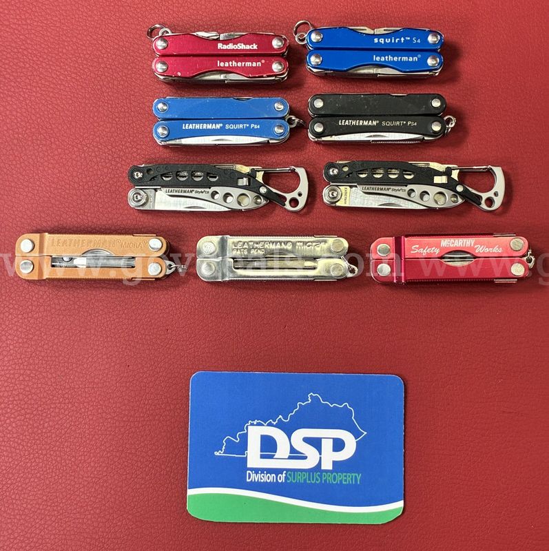 9 Leatherman Mini Multi-Tools/PRE-OWNED/DS18721/99660/TSA