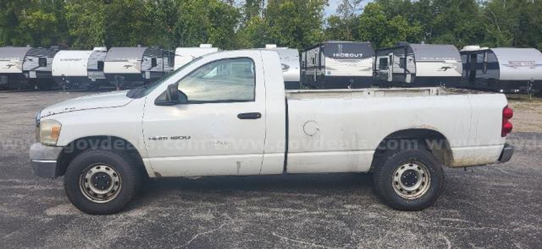 2007 DODGE RAM 1500 4X4/DS18716/99649/FLEET/KB1461