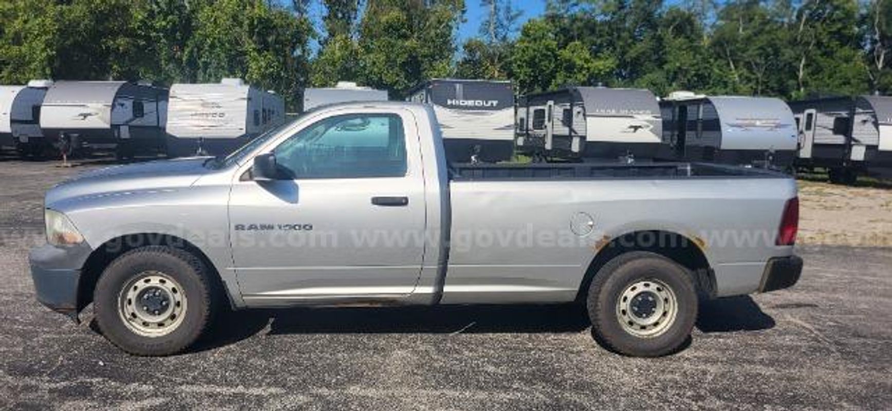 2012 DODGE RAM 1500 4X4/DS18716/99652/FLEET/KB2353