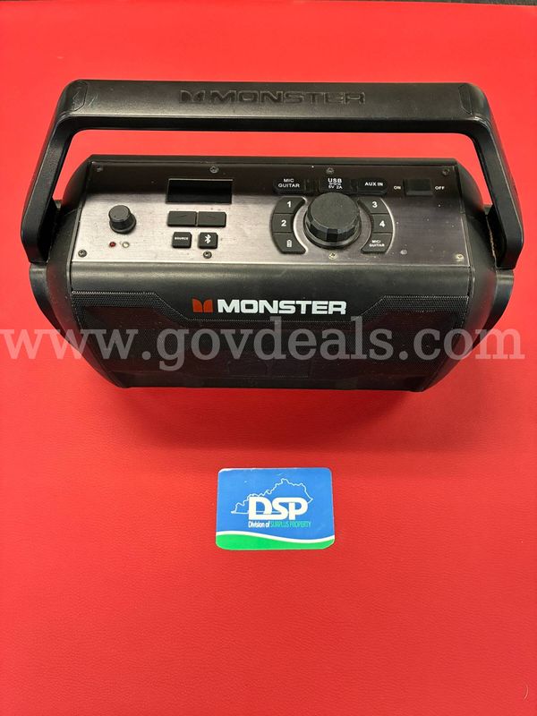 Monster Nomad Portable Bluetooth Speaker/PRE-OWNED/DS18730/99694/TSA