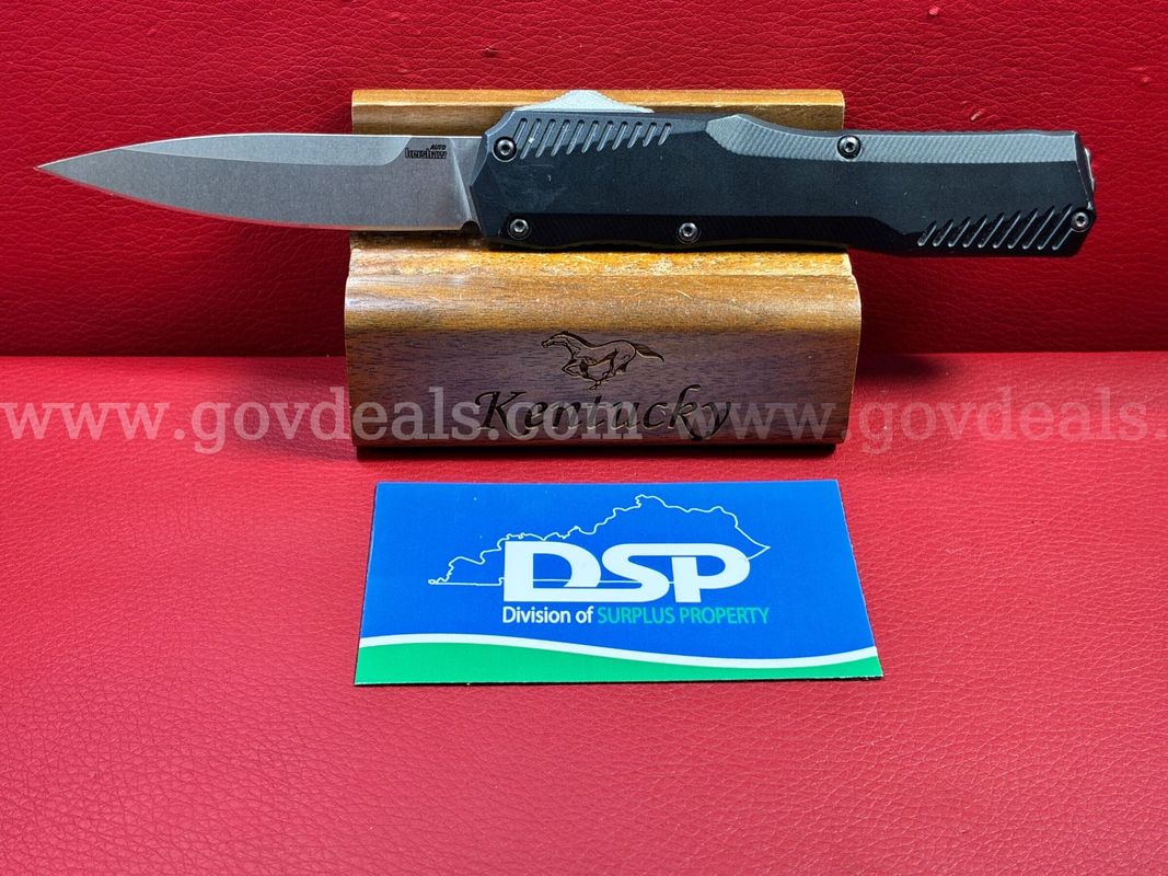 Kershaw Auto Diskin Livewire Magnacut OTF Knife/PRE-OWNED/DS18736/99719/TSA