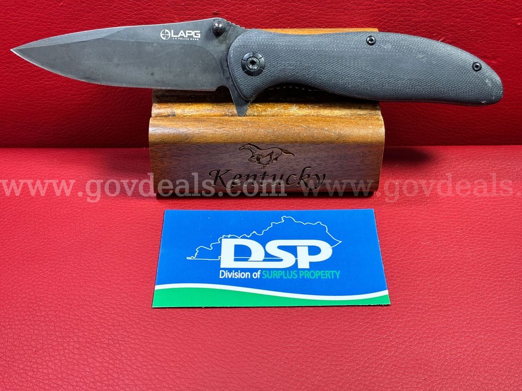 LAPG S35VN Folding Knife/PRE-OWNED/DS18736/99718/TSA