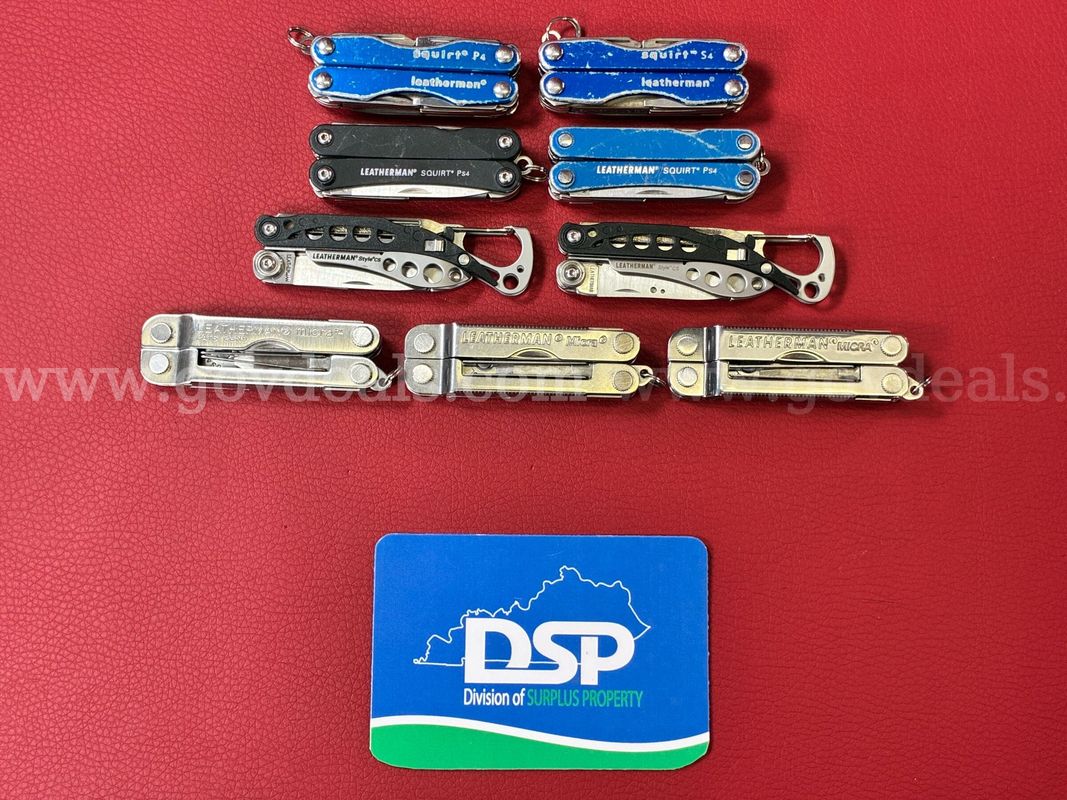 9 Leatherman Mini Multi-Tools/PRE-OWNED/DS18742/99755/TSA