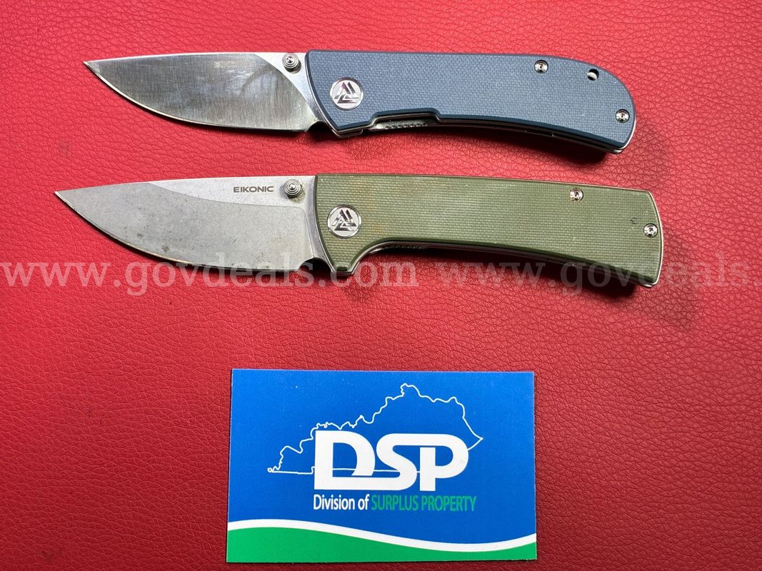 2 Eikonic D2 Knives/PRE-OWNED/DS18750/99825/TSA
