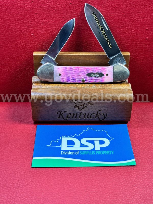 Case XX 62131 Canoe Pink Bone Knife/PRE-OWNED/DS18750/99822/TSA