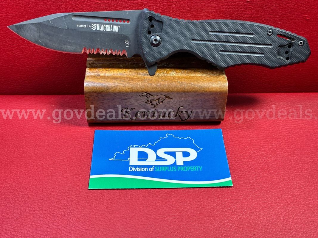 Blackhawk Hornet II Sideliner D2 Knife/PRE-OWNED/DS18754/99863/TSA
