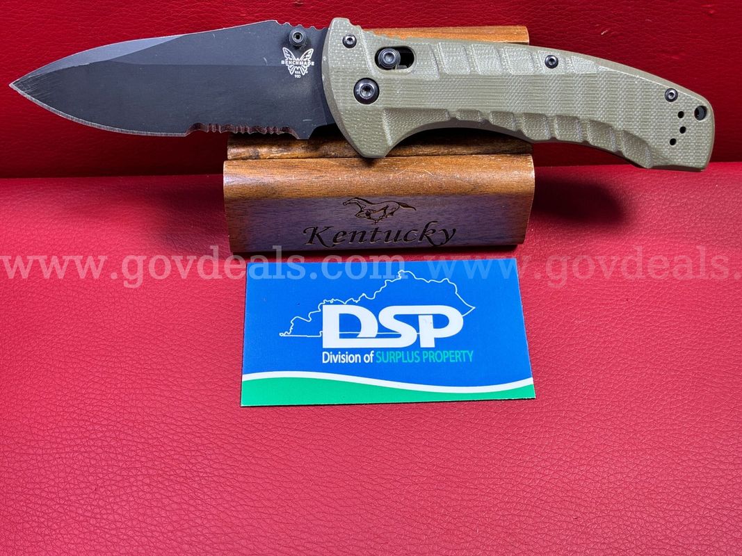 *Discontinued Benchmade 980 Turret S30V Knife/PRE-OWNED/DS18764/99915/TSA (1 of 12)