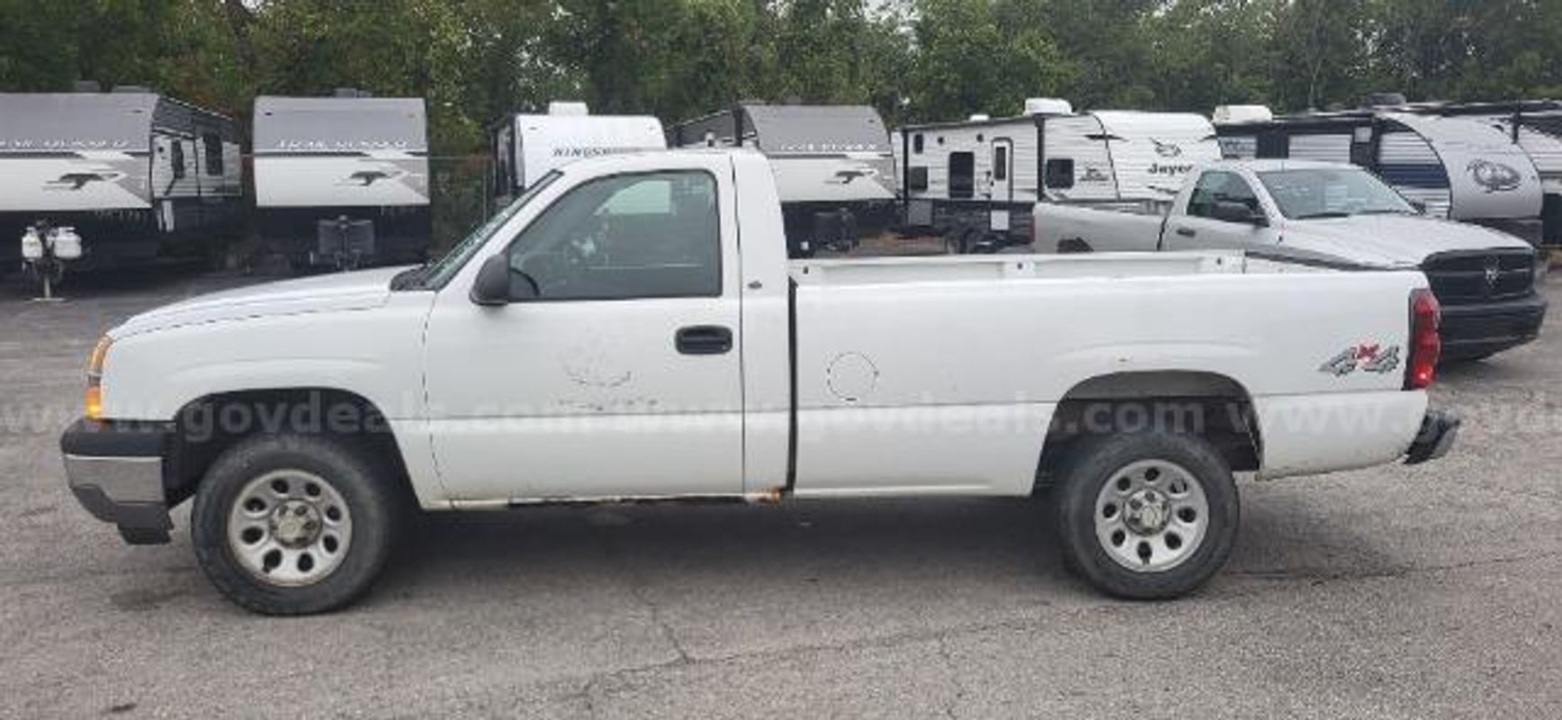 2005 CHEVY SILVERADO 1500 4X4/DS18760/99899/FLEET/KA2489