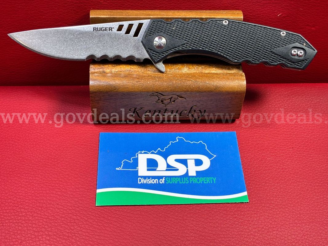 *Discontinued CRKT Ruger R1704 Follow-Through Knife/PRE-OWNED/DS18766/99934/TSA (1 of 11)