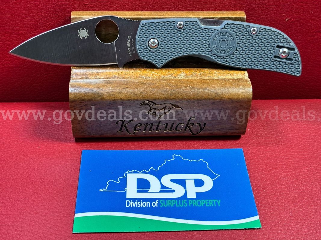 Spyderco Chaparral CTS-XHP Knife/PRE-OWNED/DS18767/99945/TSA