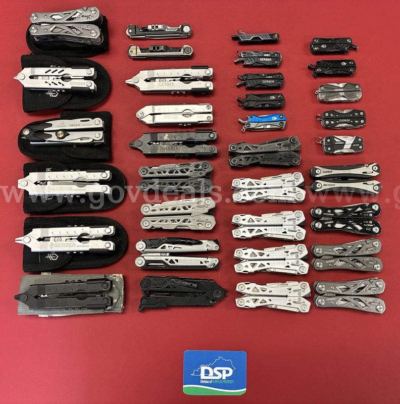 13.4 Pound Lot of Gerber Multi-Tools/PRE-OWNED/DS18769/99949/TSA